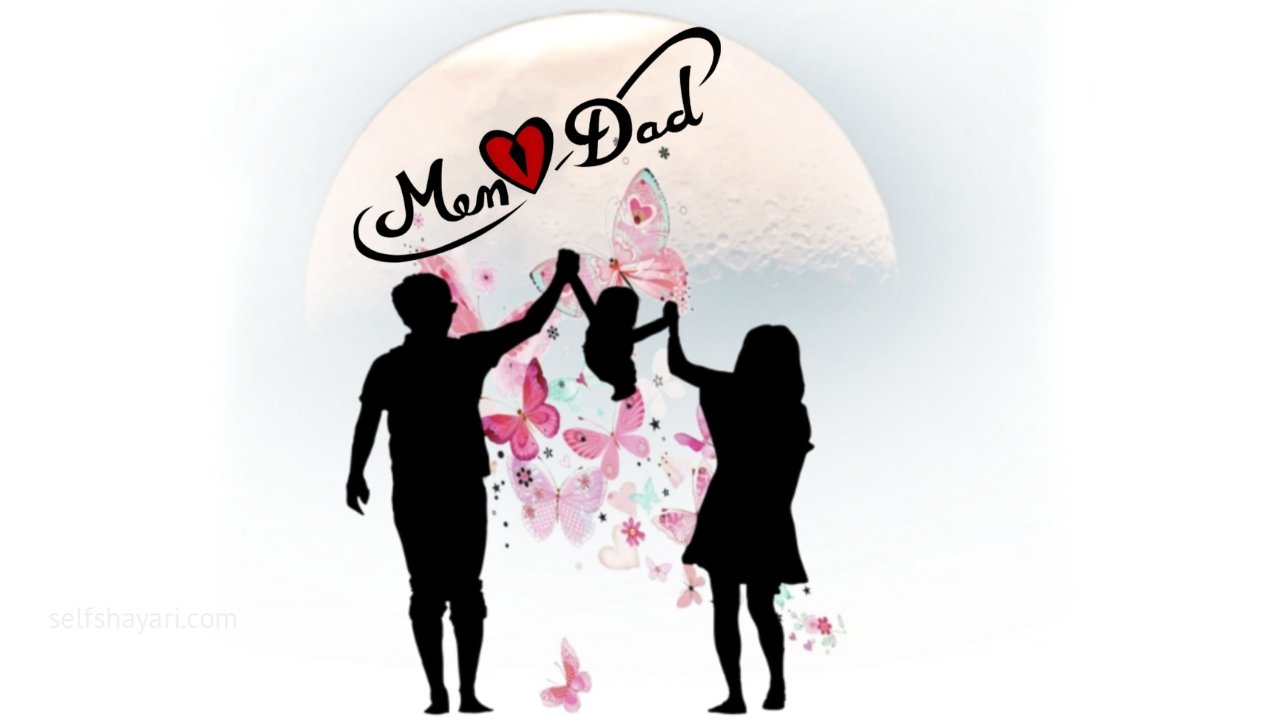 Mom & Dada love shayari mother & father selfshayari.com