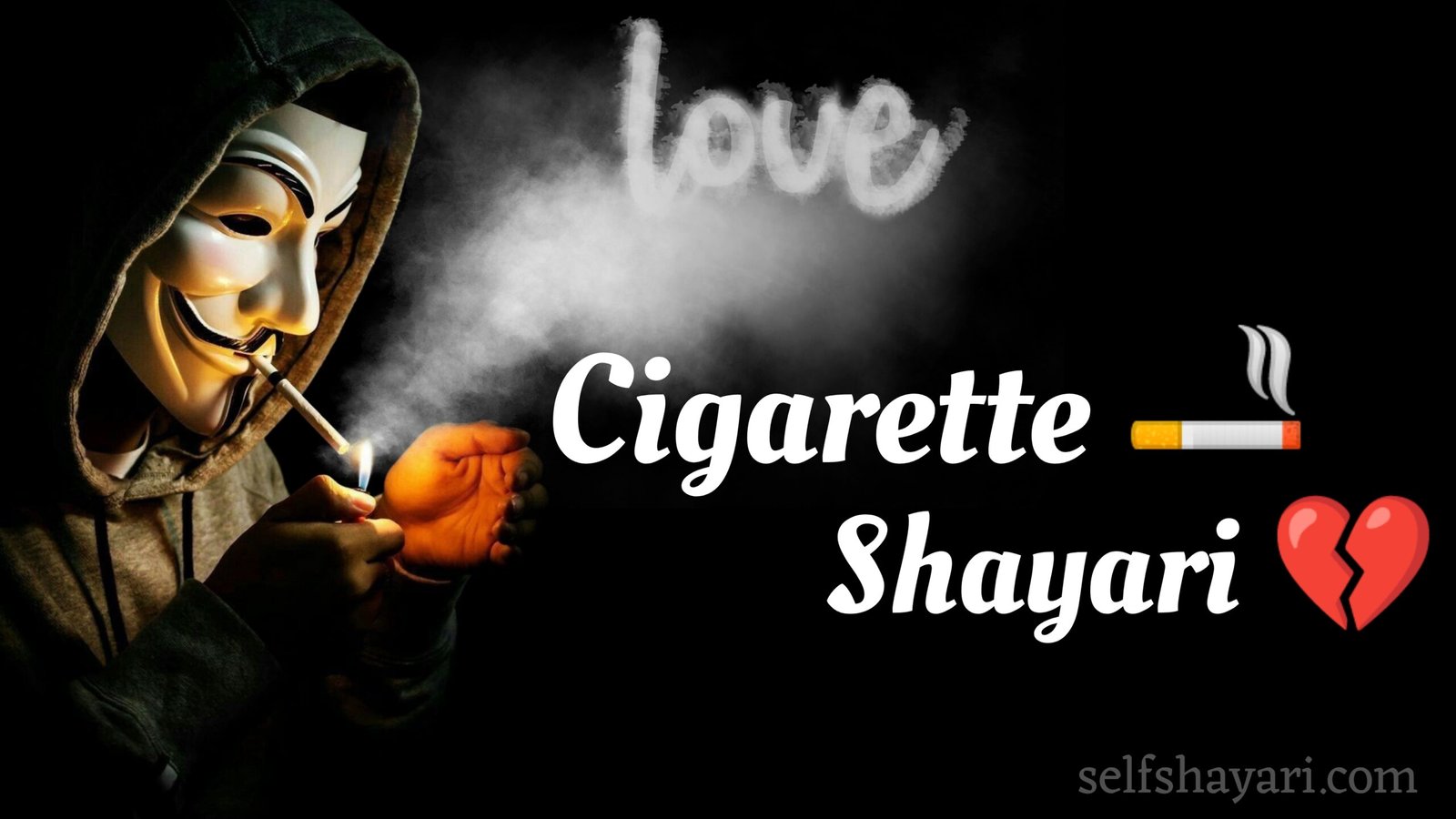 Cigarette Shayari sad love Cigarette Shayari lover