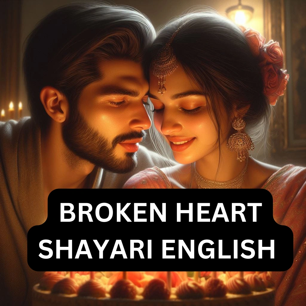 Broken Heart Shayari In English 2 Line: Healing Through Words